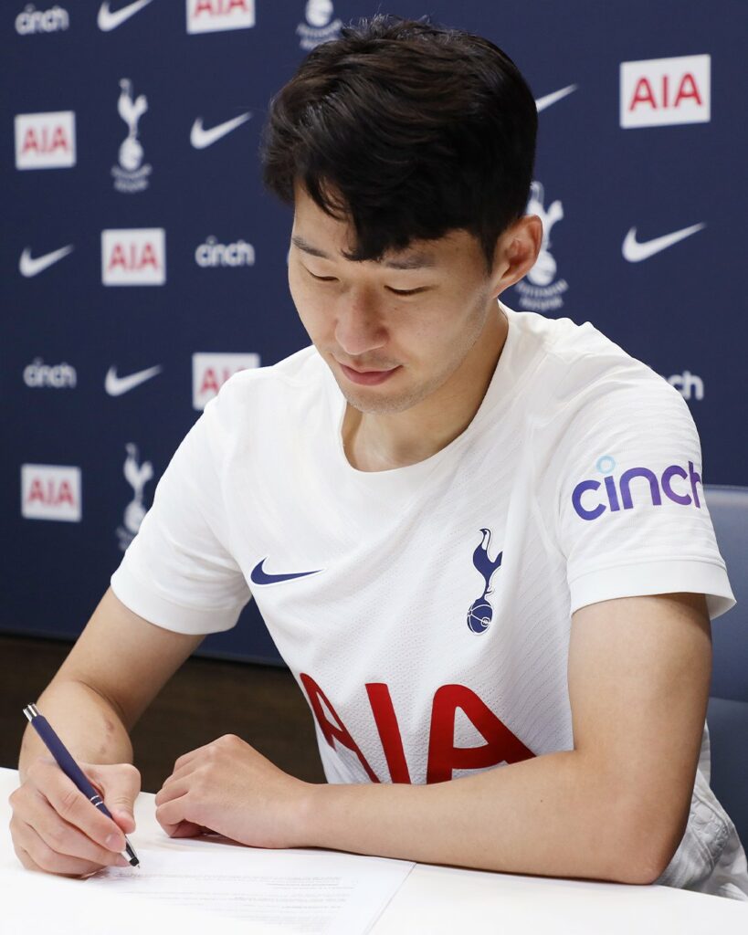 Heung-Min Son extend his contract at Tottenham amid Harry Kane's potential departure