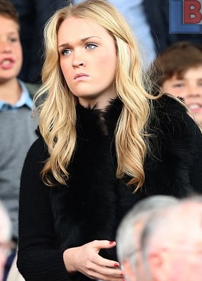 Laurel, the daughter of West Ham United coach, David Moyes. 