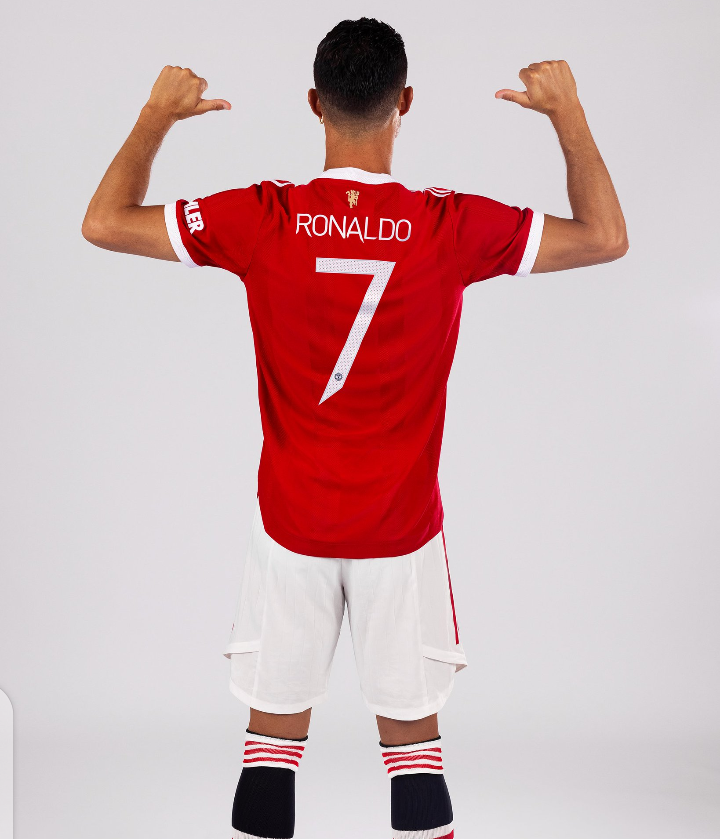 Manchester United confirms jersey number of Cristiano Ronaldo