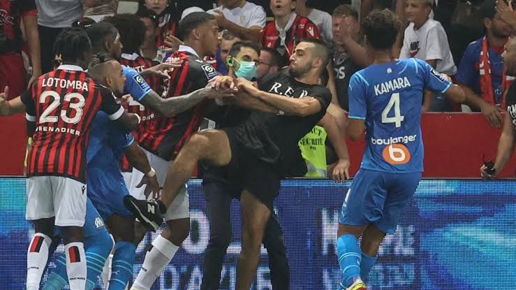 Marseille and  Nice get multiple punishments for their abandoned French Ligue 1 game