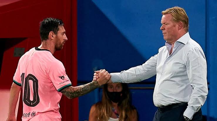 Ronald Koeman revealed how things have changed at Barcelona without Messi