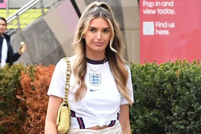 Sasha Attwood going to watch an England game during Euro 2020. 