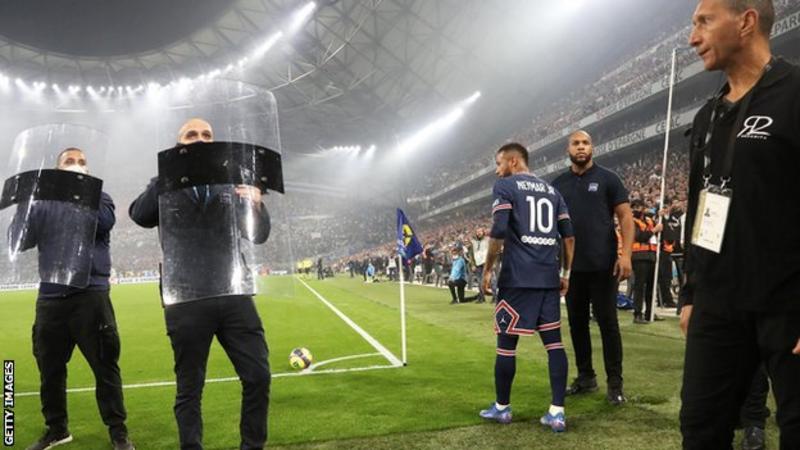 Lionel Messi and Neymar needed special security during Marseille vs PSG game