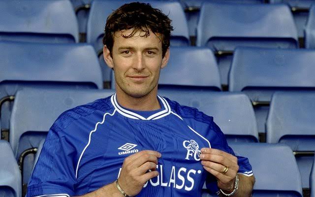 File photo of Chris Sutton at Chelsea in 1999.
