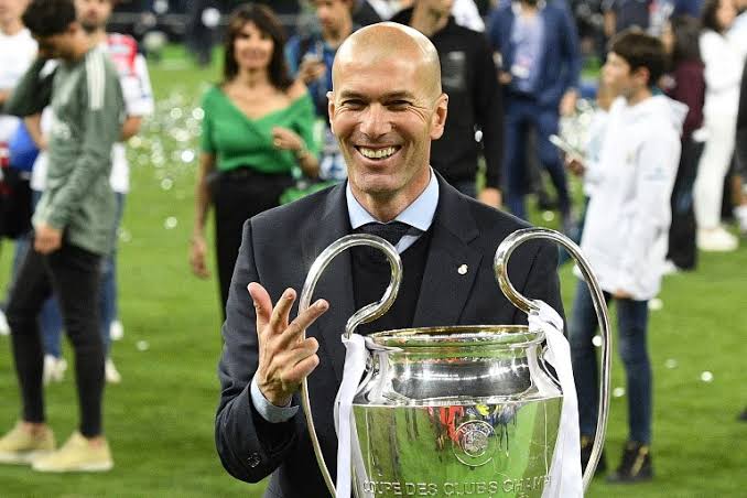 Zinedine Zidane won three successive UEFA Champions League at Real Madrid. 