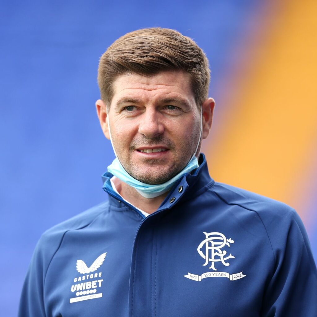 Steven Gerrard is interested in leaving the Scottish club for relegation-threatened Premier League club, Aston Villa, according to reports.