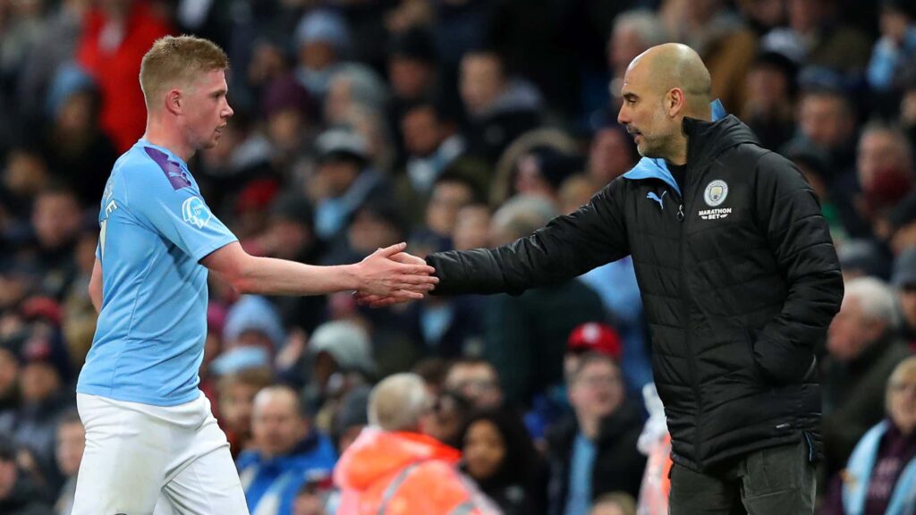 Kevin De Bruyne said Pep Guardiola was confused ahead of Manchester United vs Manchester City match