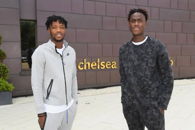 Trevoh Chalobah and his brother Nathaniel Chalobah.