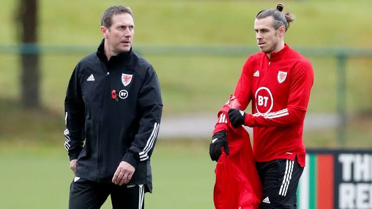 Gareth Bale is two steps away from playing his first FIFA World Cup, Wales' coach Robert Page is very proud