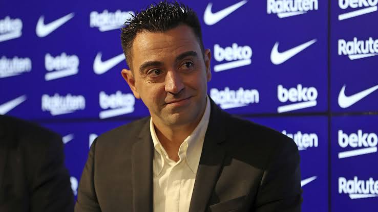 The new coach of FC Barcelona, Xavi. 