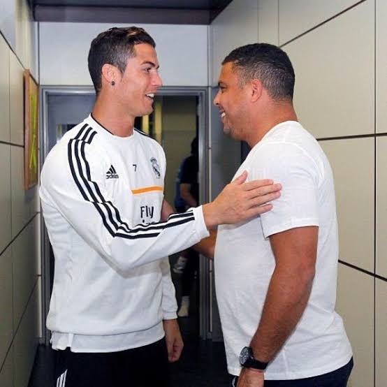 Cristiano Ronaldo and Ronaldo De Lima