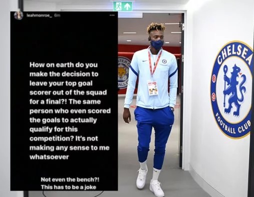 Tammy Abraham of Roma went on a date with a mystery lady in Dubai