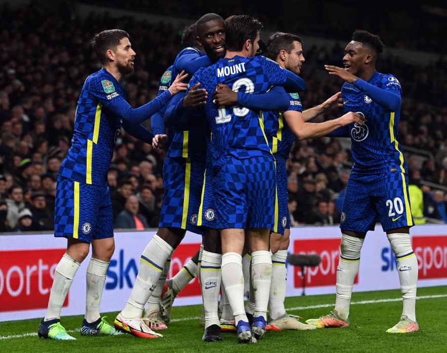 PSG and Madrid Target Anthonio Rudiger Heads Chelsea into the Carabao Cup Final as Blues Edge Tottenham