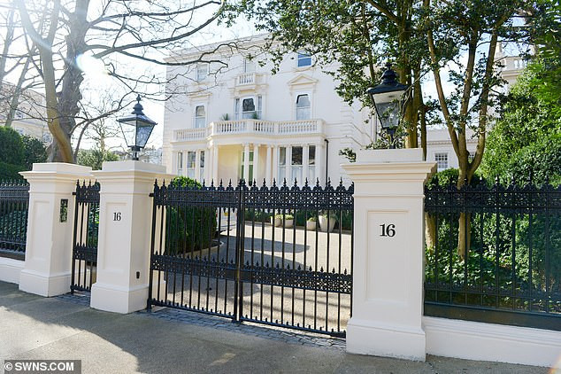 Abramovich's £125million mansion near Kensington Palace..