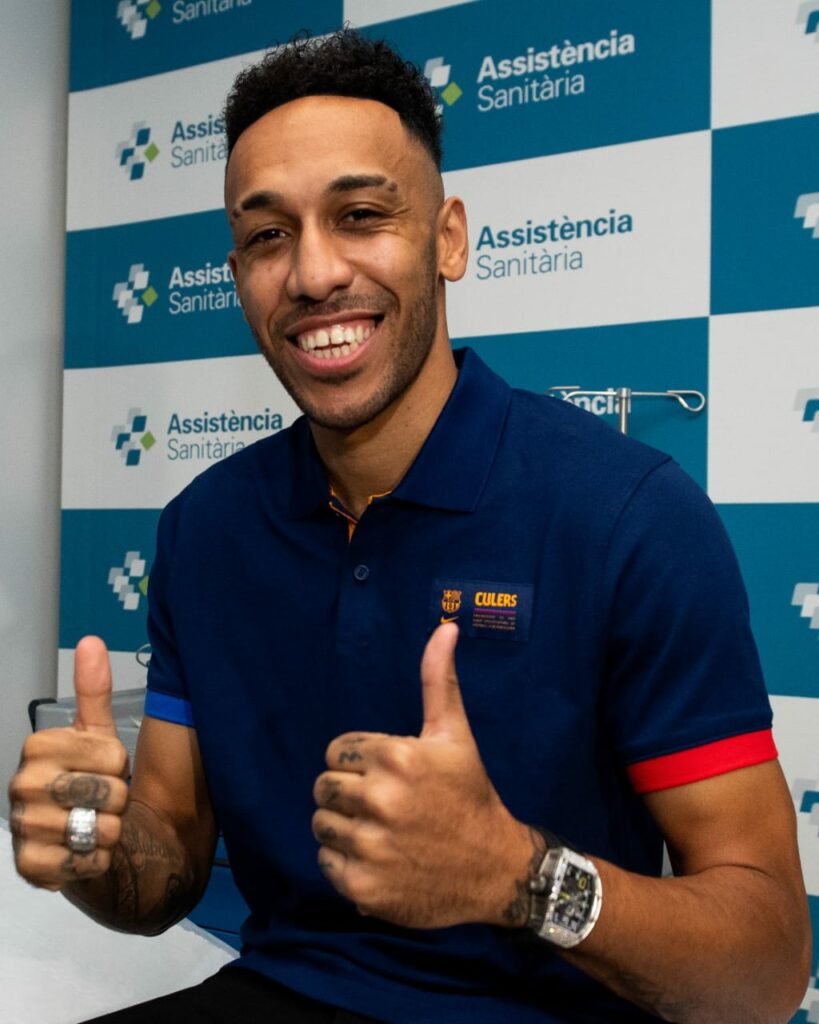 Pierre -Emerick Aubameyang: Barcelona Has Confirmed The Signing Of Ex Arsenal captain On Free Transfer