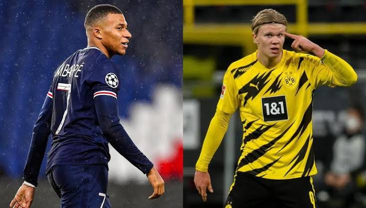 Gerard Pique of FC Barcelona has warned Erling Haaland not to join Kylian Mbappe at Real Madrid