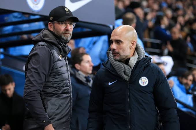 Jurgen Klopp of Liverpool and coach Pep Guardiola of Manchester City will try to outclass each other in the remaining league games of this season