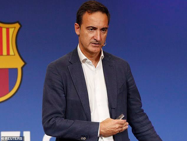 Barcelona CEO Ferran Reverter Resigns Just Days After The Team Signed A £250 Million Contract With Spotify