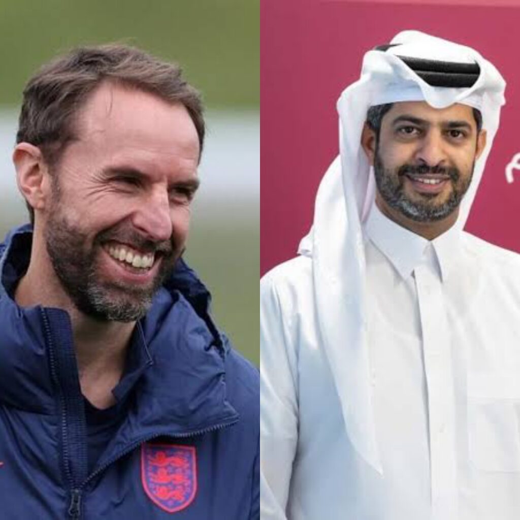 Nasser Al Khater wants to meet with Gareth Southgate