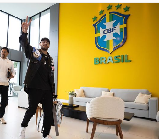 Neymar is currently with Brazil's national team for the March international break. 