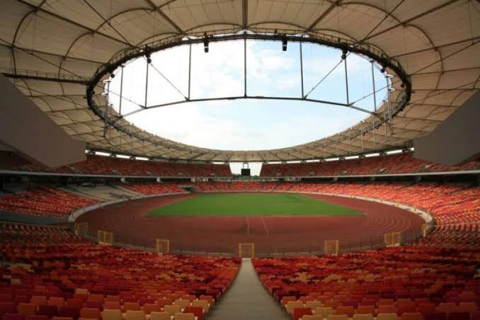 The M.K.O Abiola National Stadium, Abuja, Nigeria. 