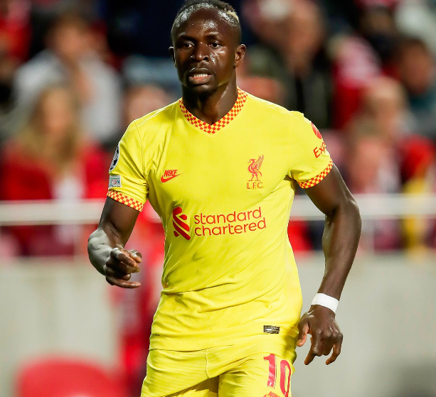 Sadio Mane in action for Liverpool. 