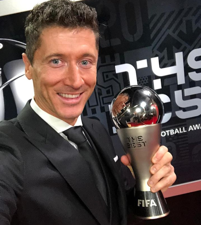 Robert Lewandowski is the reigning champion of the FIFA the Best player of the year.