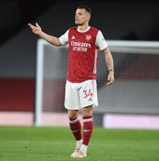 Granit Xhaka is happy to stay at Arsenal after a turbulent 2019