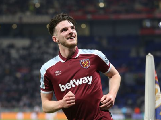 Update on the contract between Declan Rice and West Ham United