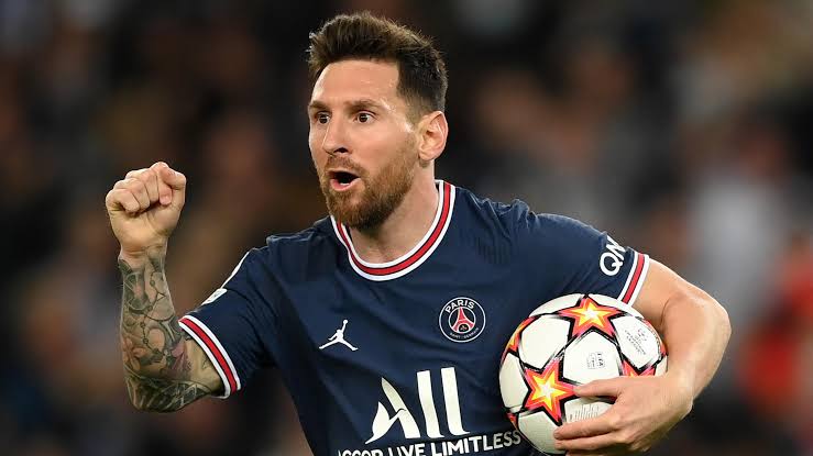 Lionel Messi scored five goals in the Champions League before Real Madrid knocked PSG out of the tournament. 