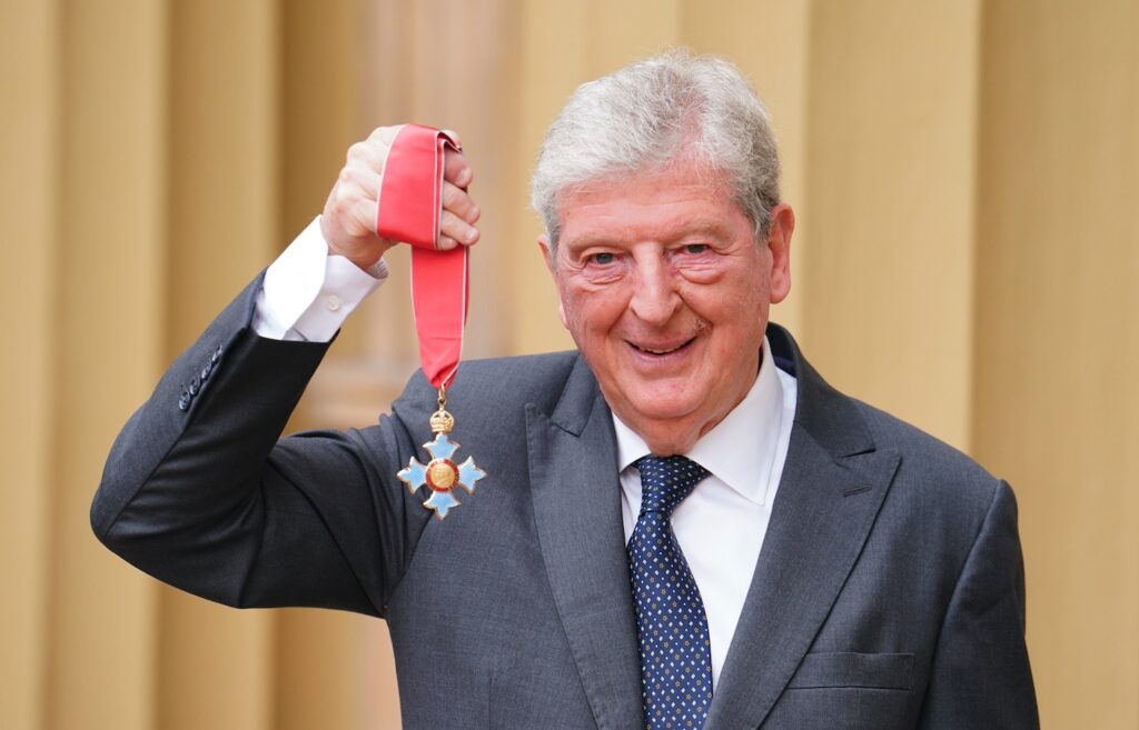 Roy Hodgson became a CBE in the same month in led Watford out of the Premier League. 