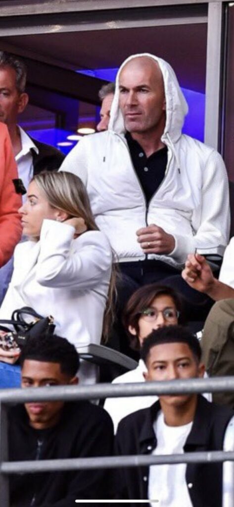 Zinedine Zidane and his wife Véronique Zidane enjoyed every part of Real Madrid vs Liverpool UCL final at Stade de France in Paris