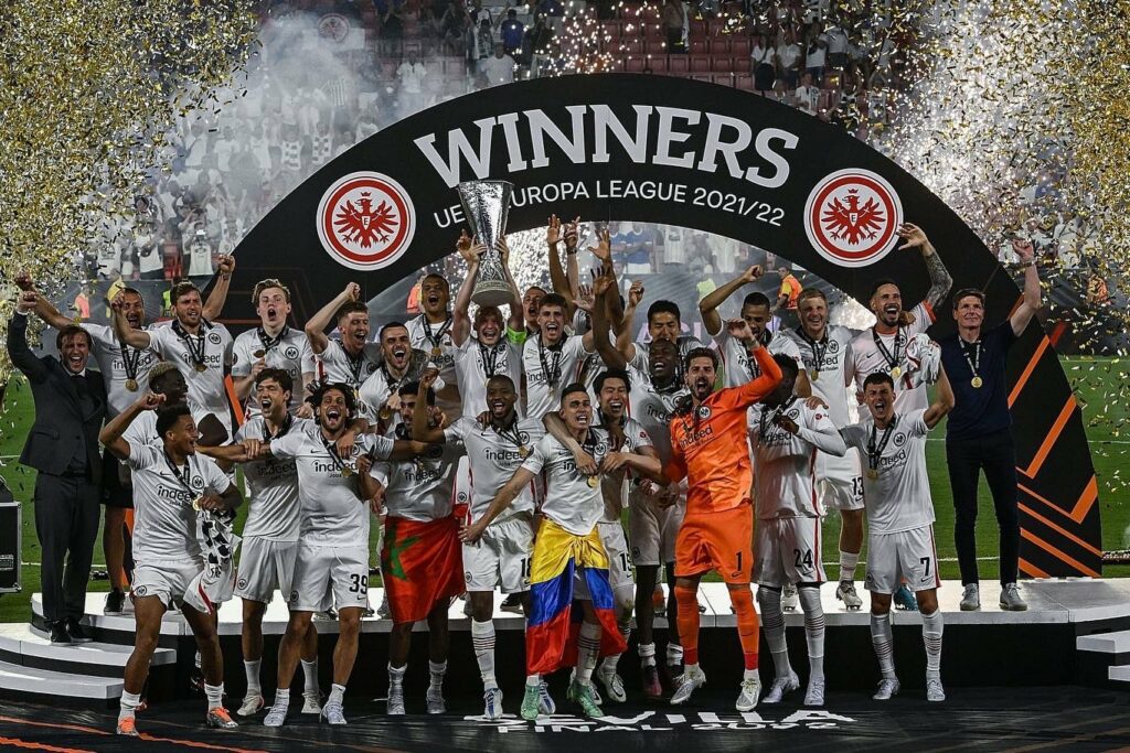 How did Eintracht Frankfurt beat Rangers to win their second Europa League title?