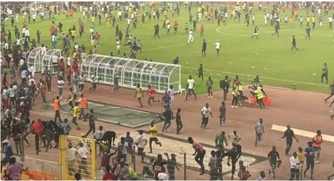 FIFA fines Nigeria over N64 million after fans invaded MKO Stadium during World Cup matchup with Ghana
