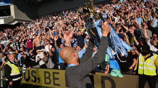 The 2021-2022 season could mark the first time Pep Guardiola won a Premier League title in front of City's home fans: