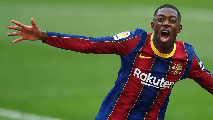 Ousmane Dembele of Barcelona is 'tempted' by a move away from Camp Nou