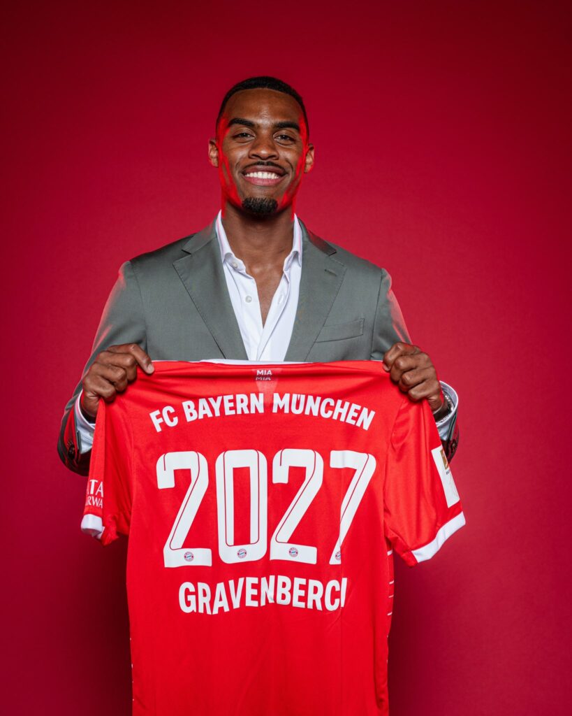Gravenberch moves to Bayern Munich