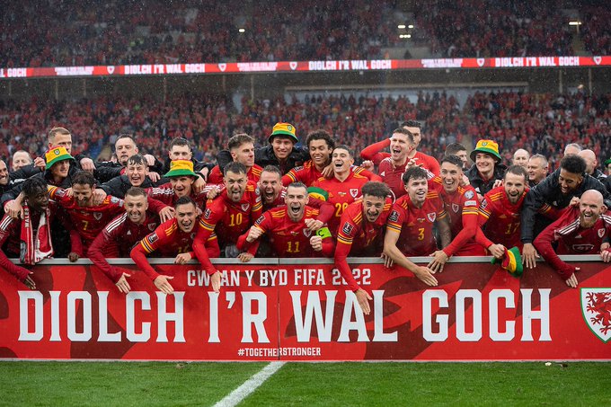 Gareth Bale and Wales qualify for 2022 FIFA World Cup for the first time in 64 years after a 1-0 win over Ukraine