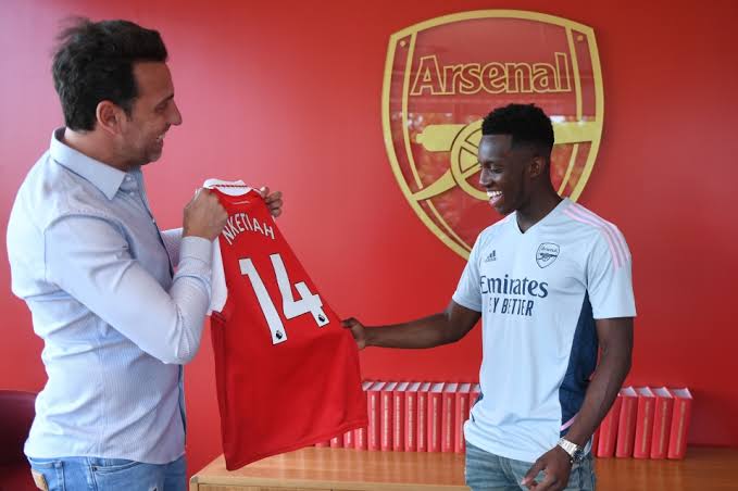Eddie Nketiah: It was impossible to leave Arsenal because of Arteta