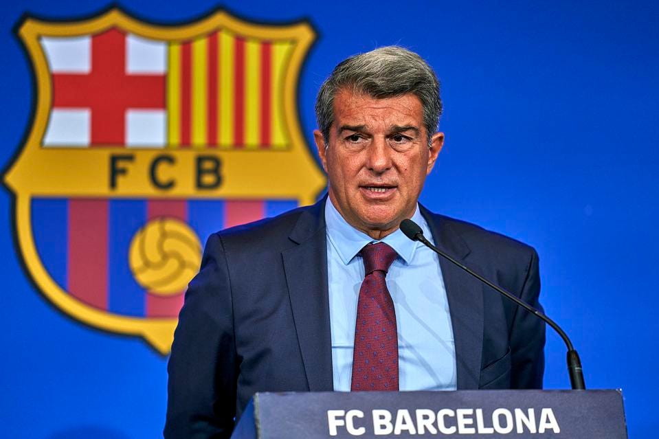 Barcelona president: It's time to sign defenders