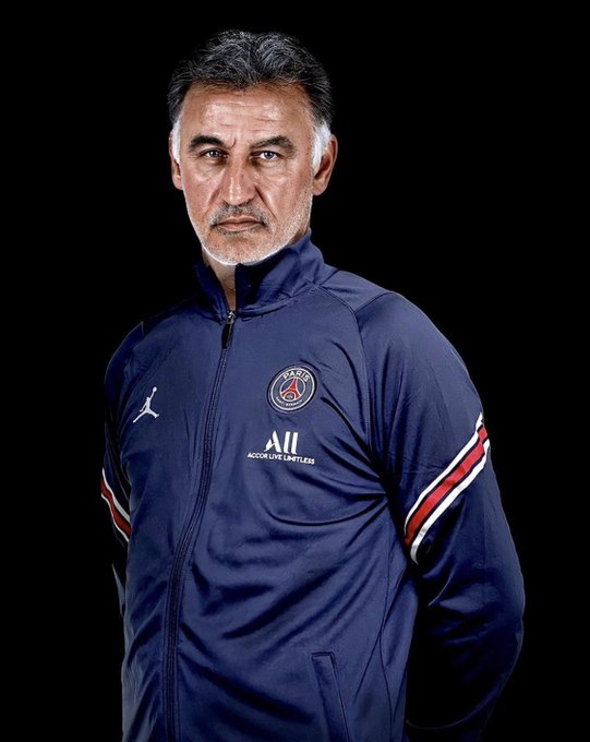 New PSG coach Christophe Galtier.