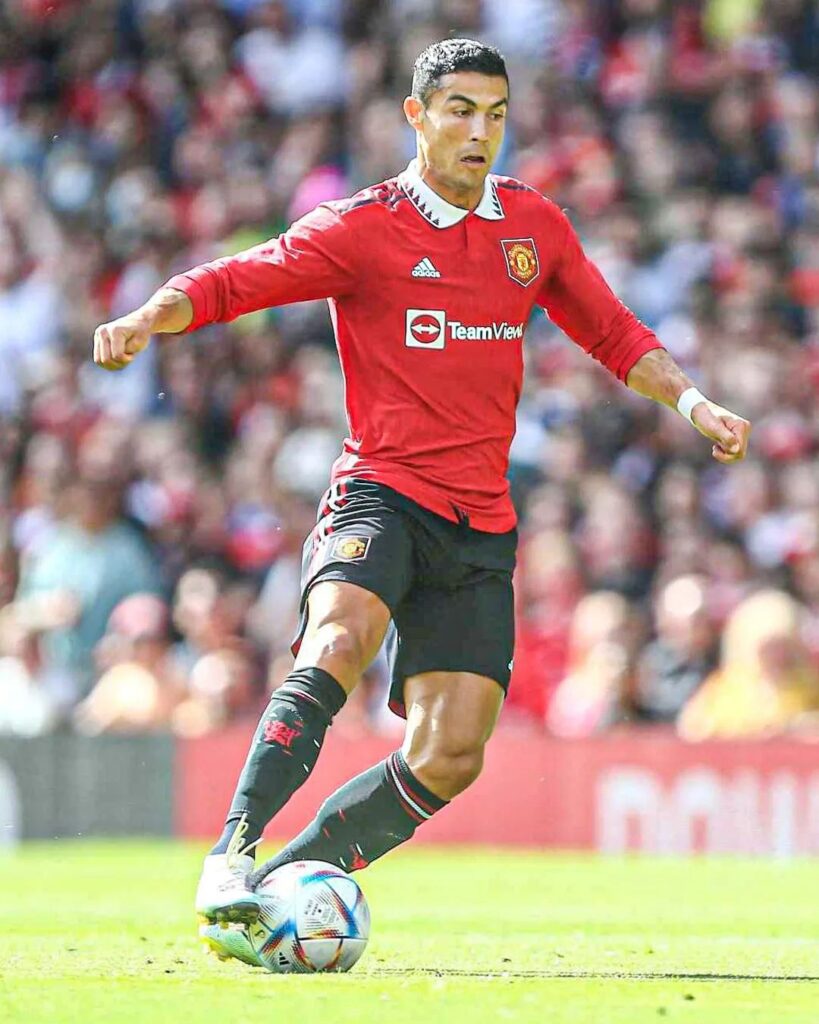 Cristiano Ronaldo featured in Manchester United v Rayo Vallecano but the match still ended in one all draw