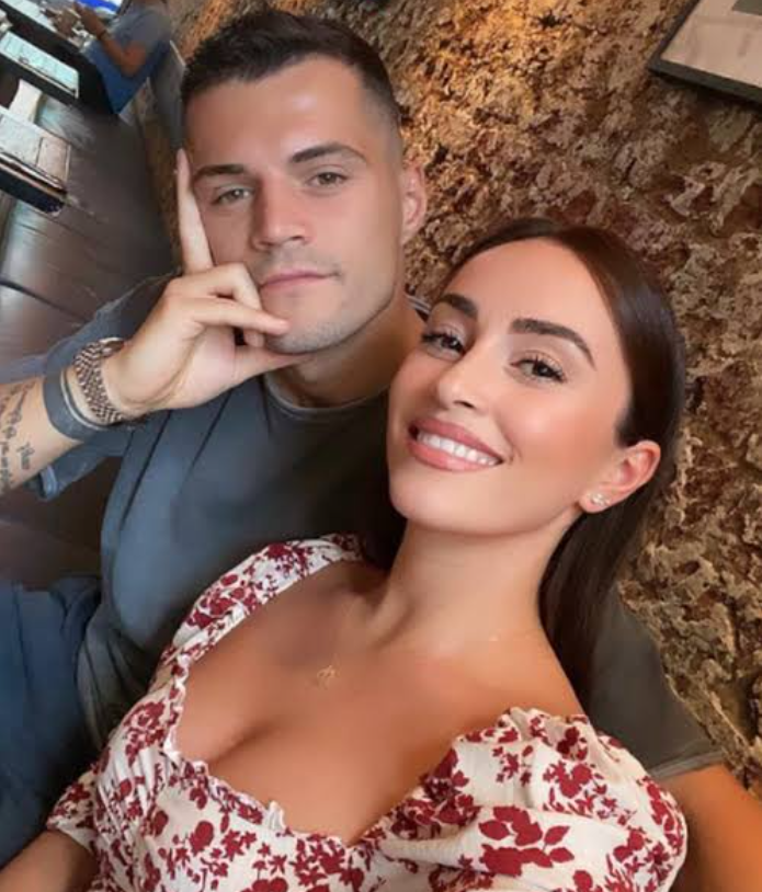 Granit Xhaka: the Arsenal star's Wife Leonita Lekaj opens up on his other side beneath his combative football style