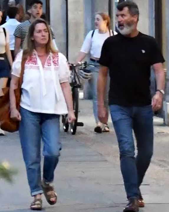 Roy Keane and his wife Theresa Doyle.