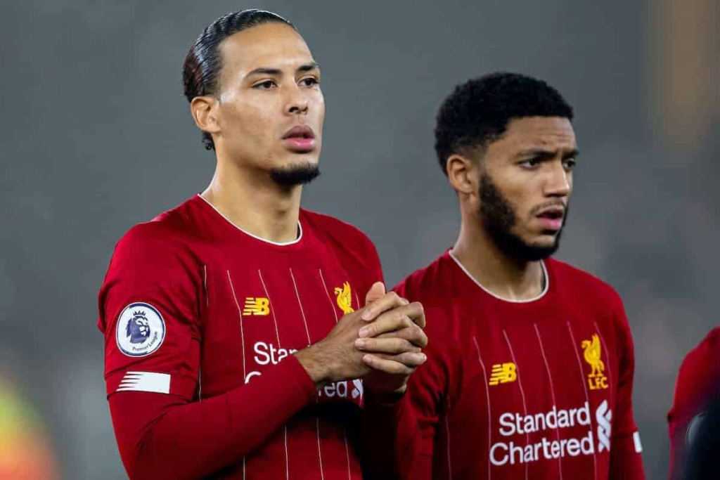 Virgil van Dijk and Joe Gomez Are Becoming A Bad Pairing For Liverpool ... See why