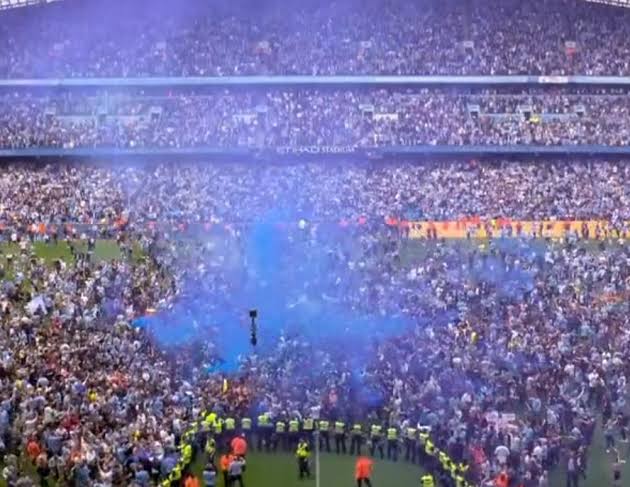 Manchester City charged by English FA over pitch invasion...Racism attack on Son Heung-min gets Chelsea attention