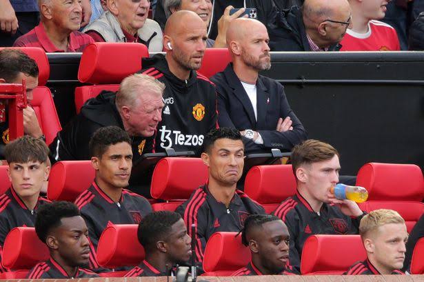 Erik ten Hag left Cristiano Ronaldo on the bench as Brighton beat United 2 - 1 at Old Trafford ... Manchester United have not won a major trophy since 2016/17