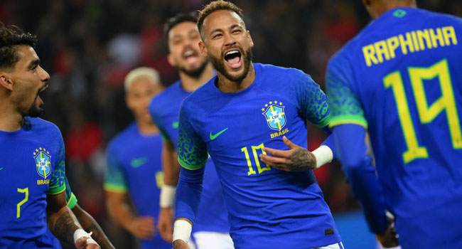 Neymar Joins Lionel Messi And Pele as The Only Three South American Players to Score 75+  International Goals