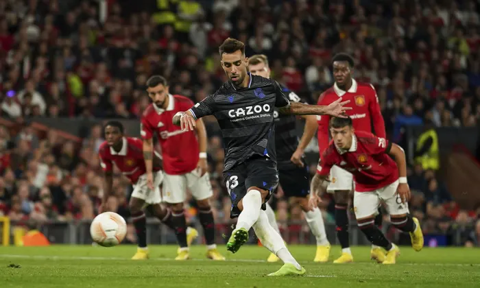 Manchester United Lost 1:0 To Real Sociedad After Controversial Penalty Gives The Spanish Team A First Europa League Win