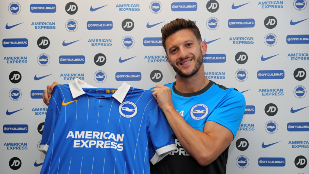Adam Lallana Doubling As A Player And Coach Until Brighton & Hove Albion Until They Find A New Manager